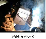 Fabricación con Hastelloy X